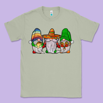 Mexican Gnomies Classic Tee Designed By Jahusdesignshop