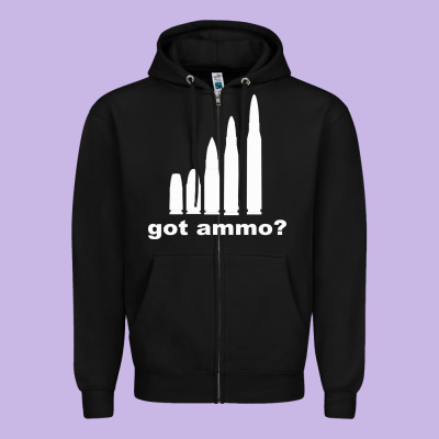 Got Ammo Zipper Hoodie Designed By Bettercallsaul