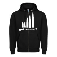 Black Got Ammo Zipper Hoodie - Bettercallsaul