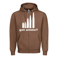 Chestnut Got Ammo Zipper Hoodie - Bettercallsaul
