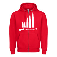 Red Got Ammo Zipper Hoodie - Bettercallsaul