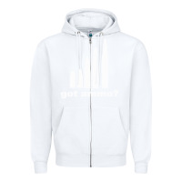 White Got Ammo Zipper Hoodie - Bettercallsaul