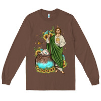 Chestnut san judas coffee cup sunflower Long Sleeve Tee - JahusDesignShop