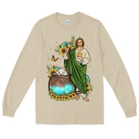 Mushroom san judas coffee cup sunflower Long Sleeve Tee - JahusDesignShop