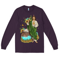 Plum san judas coffee cup sunflower Long Sleeve Tee - JahusDesignShop