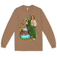 Toasted Coconut san judas coffee cup sunflower Long Sleeve Tee - JahusDesignShop