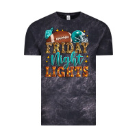 Cloud Black friday night lights american football Vintage Tee - Zillion Design Studio