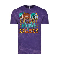 Cloud Purple friday night lights american football Vintage Tee - Zillion Design Studio