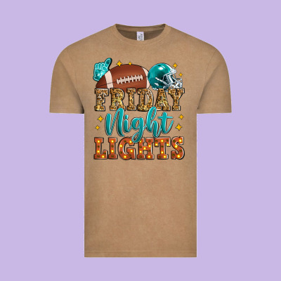 Friday Night Lights American Football Vintage Tee Designed By Zillion Design Studio