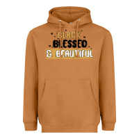 Meerkat black blessed & beautiful Heavyweight Hoodie - MaliasSmallBusiness