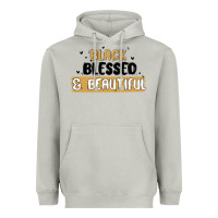 Moon Dust black blessed & beautiful Heavyweight Hoodie - MaliasSmallBusiness
