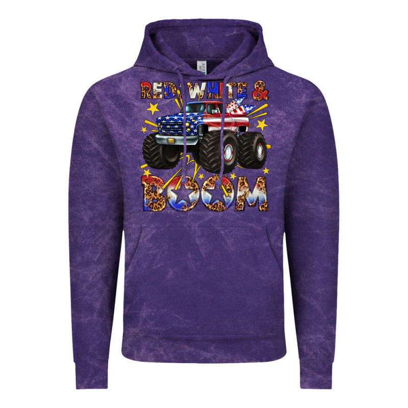 Red White And Boom Vintage Hoodie by texasbilliewilder | Teevron