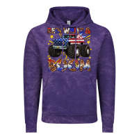 Cloud Purple red white and boom Vintage Hoodie - texasbilliewilder