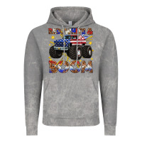 Cloud Rock red white and boom Vintage Hoodie - texasbilliewilder