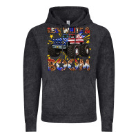 Vintage Black red white and boom Vintage Hoodie - texasbilliewilder