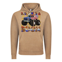 Vintage Coffee red white and boom Vintage Hoodie - texasbilliewilder