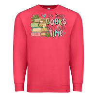 Cardinal so many books so little time Premium Sweatshirt - MaliasSmallBusiness