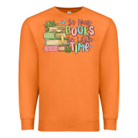 Carrot so many books so little time Premium Sweatshirt - MaliasSmallBusiness