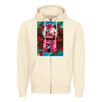 Sandshell candy machine  with heart candies  air Zipper Hoodie - AdoDesignShop