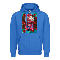True Royal candy machine  with heart candies  air Zipper Hoodie - AdoDesignShop