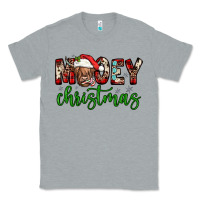 Heather Grey mooey christmas Classic Tee - JahusDesignShop