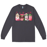 Smoke pink Christmas coffee Long Sleeve Tee - JahusDesignShop