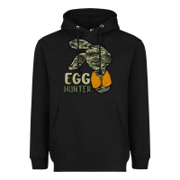 Black egg hunter Heavyweight Hoodie - MaliasSmallBusiness