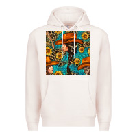 Pale Pink Western Girl Hair Clasp And Sunflower With Leopard And Glitter Seamles Premium Hoodie - BundleAndBundleShop