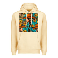 Pina Colada Western Girl Hair Clasp And Sunflower With Leopard And Glitter Seamles Premium Hoodie - BundleAndBundleShop
