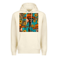 Sandshell Western Girl Hair Clasp And Sunflower With Leopard And Glitter Seamles Premium Hoodie - BundleAndBundleShop
