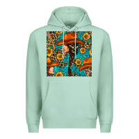 Seafoam Western Girl Hair Clasp And Sunflower With Leopard And Glitter Seamles Premium Hoodie - BundleAndBundleShop