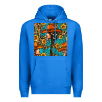 True Royal Western Girl Hair Clasp And Sunflower With Leopard And Glitter Seamles Premium Hoodie - BundleAndBundleShop