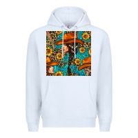 Western Girl Hair Clasp And Sunflower With Leopard And Glitter Seamles Premium Hoodie | Teevron