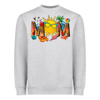 Heather Grey summer mom Heavyweight Sweatshirt - texasbilliewilder