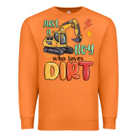 Carrot just a boy who loves dirt Premium Sweatshirt - MaliasSmallBusiness
