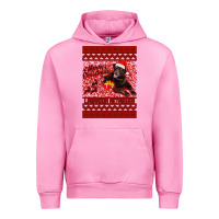 Fuchsia Pink Merry Christmas Labrador Retriever Urban Hoodie - Bettercallsaul