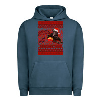 Pigment Midnight Navy Merry Christmas Labrador Retriever Urban Hoodie - Bettercallsaul