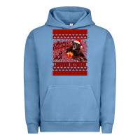 Pigment Pebble Blue Merry Christmas Labrador Retriever Urban Hoodie - Bettercallsaul