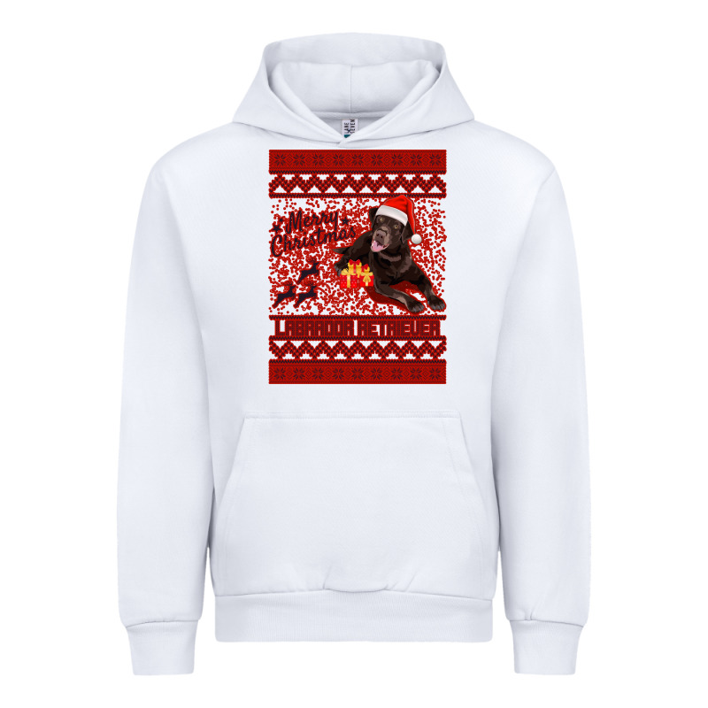Merry Christmas Labrador Retriever Urban Hoodie by Bettercallsaul | Teevron