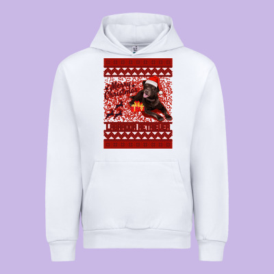 Merry Christmas Labrador Retriever Urban Hoodie Designed By Bettercallsaul