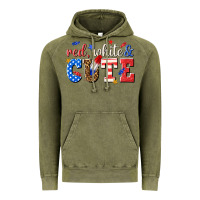 Vintage Olive red white and cute billie wilder Vintage Hoodie - texasbilliewilder