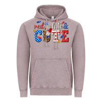 Red White And Cute Billie Wilder Vintage Hoodie | Teevron