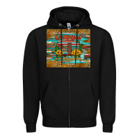 Black camping is my happy place Zipper Hoodie - Artiststas