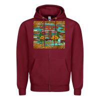Camping Is My Happy Place Zipper Hoodie | Teevron