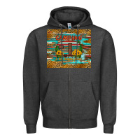 Charcoal Heather camping is my happy place Zipper Hoodie - Artiststas