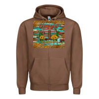 Chestnut camping is my happy place Zipper Hoodie - Artiststas