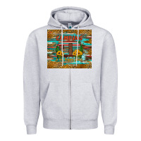 Heather Grey camping is my happy place Zipper Hoodie - Artiststas