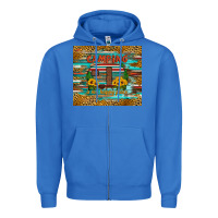True Royal camping is my happy place Zipper Hoodie - Artiststas
