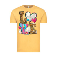 Vintage Mustard love volleyball Vintage Tee - Zillion Design Studio