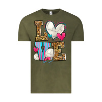 Vintage Olive love volleyball Vintage Tee - Zillion Design Studio